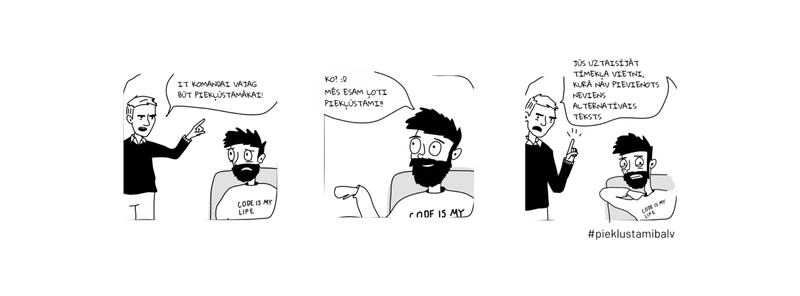 Komikss par alternatīvo tekstu pievienošanu